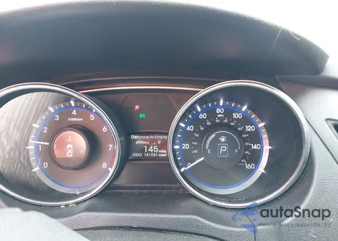 2013 Hyundai Sonata Gls из США, поврежденный, VIN 5NPEB4AC0DH741080